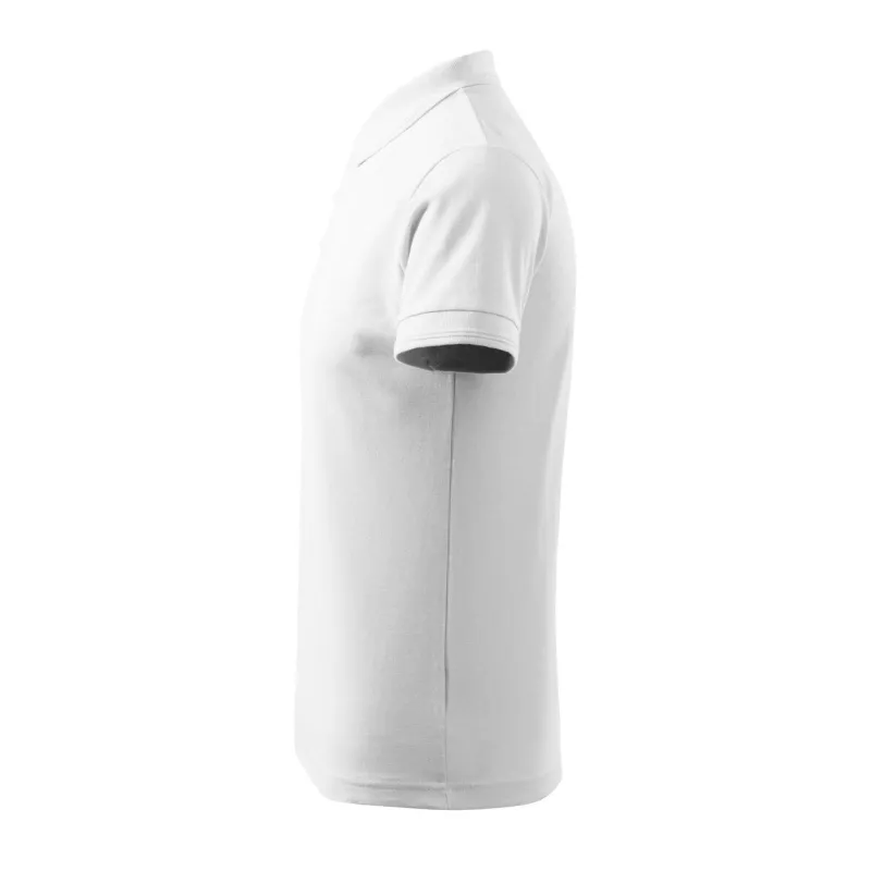 Męska koszulka polo 200 g/m² PIQUE  POLO 203 - Biały (ADLER203-BIAłY)