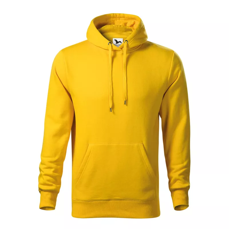Bluza z kapturem typu kangurek  320 g/m² MALFINI CAPE 413 - Żółty (ADLER413-żółTY)