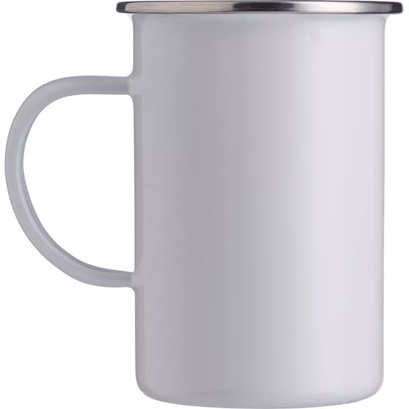 Kubek emaliowany 550 ml - biały (V1509-02)
