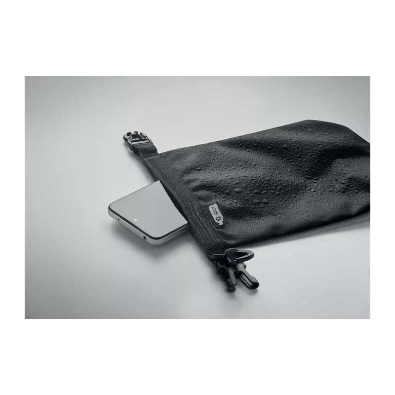 Torba wodoodporna RPET ripstop 1,5 l BOLSAIBLE - Czarny (MO2466-03)