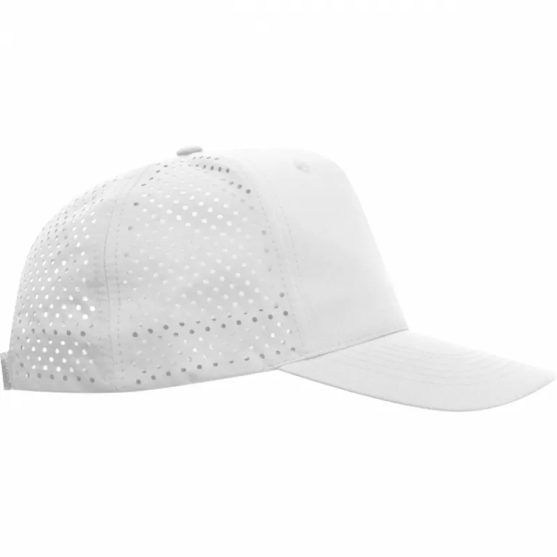 Czapka z daszkiem 5 paneli COLUMBIA - biały (528906)