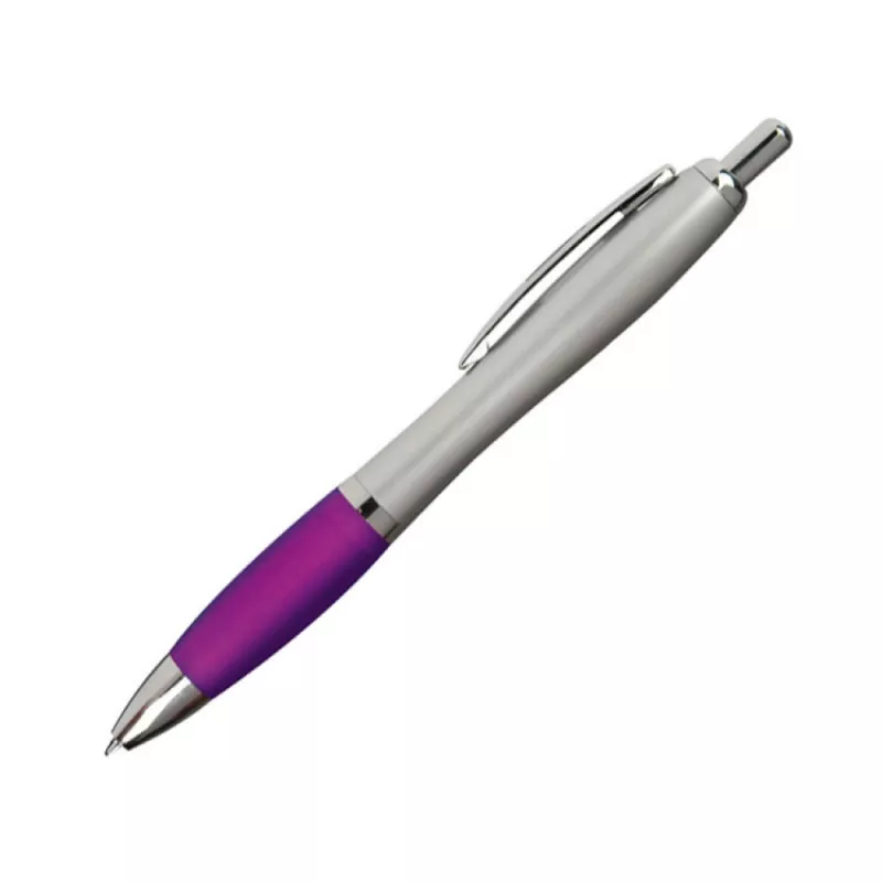 Długopis reklamowy plastikowy ST.PETERSBURG - fioletowy (1168112)