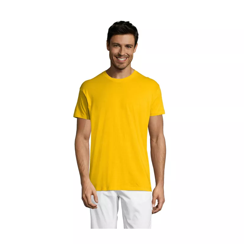 Koszulka unisex bawełniana 150 g/m² Sol's REGENT - Dorado (S11380-GO)