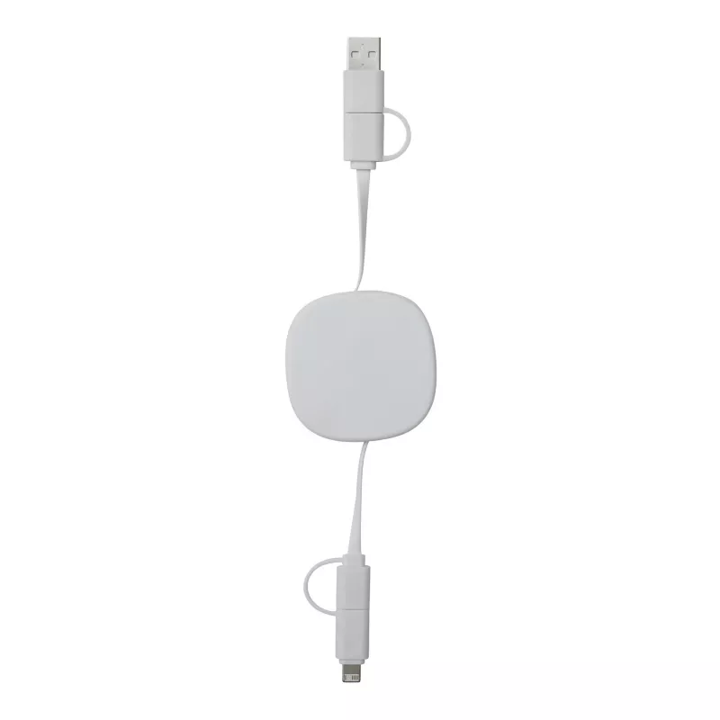 Kabel do ładowania i przesyłania danych - biały (56-1107107)