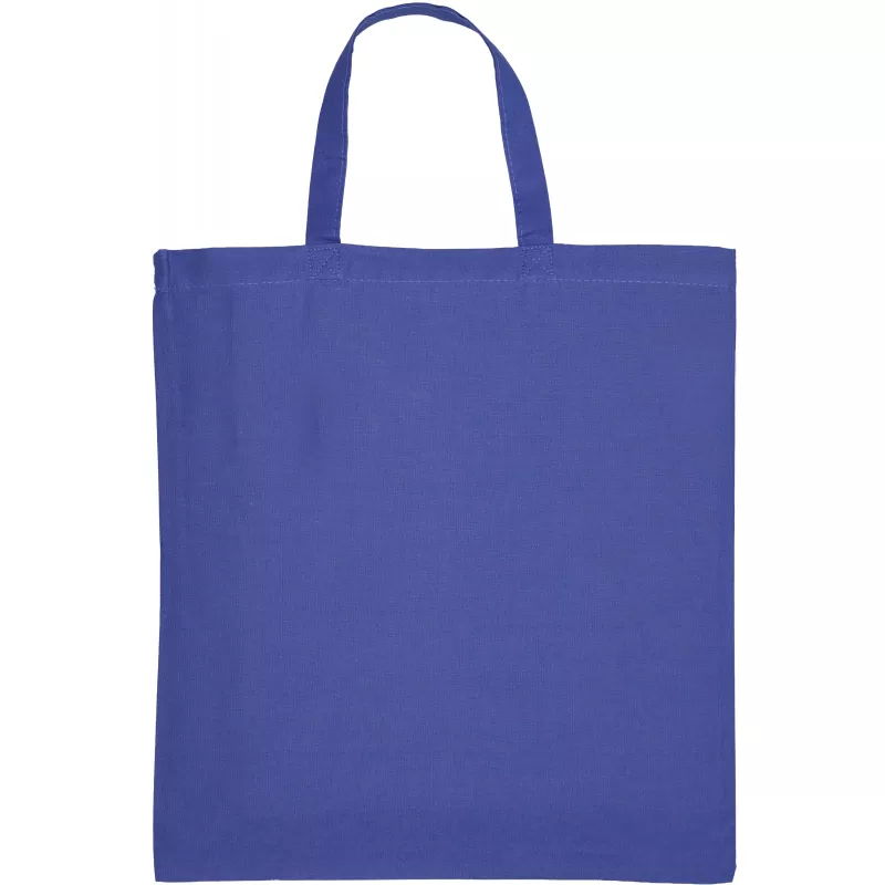 Torba bawełniana z krótkim uchem 140 g/m2 MARSHALL - niebieski (6068004)