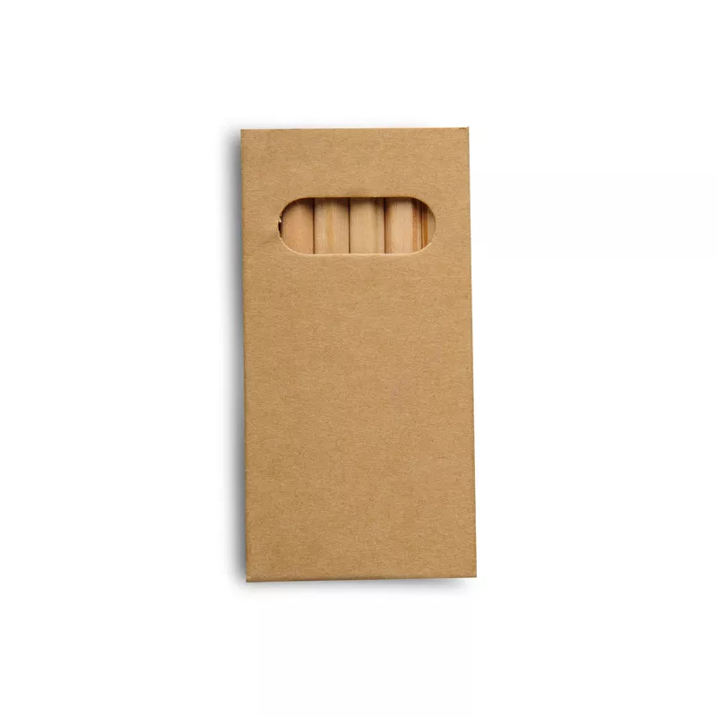 Zestaw małych kredek 9 cm - brązowy (R73778.10.O)