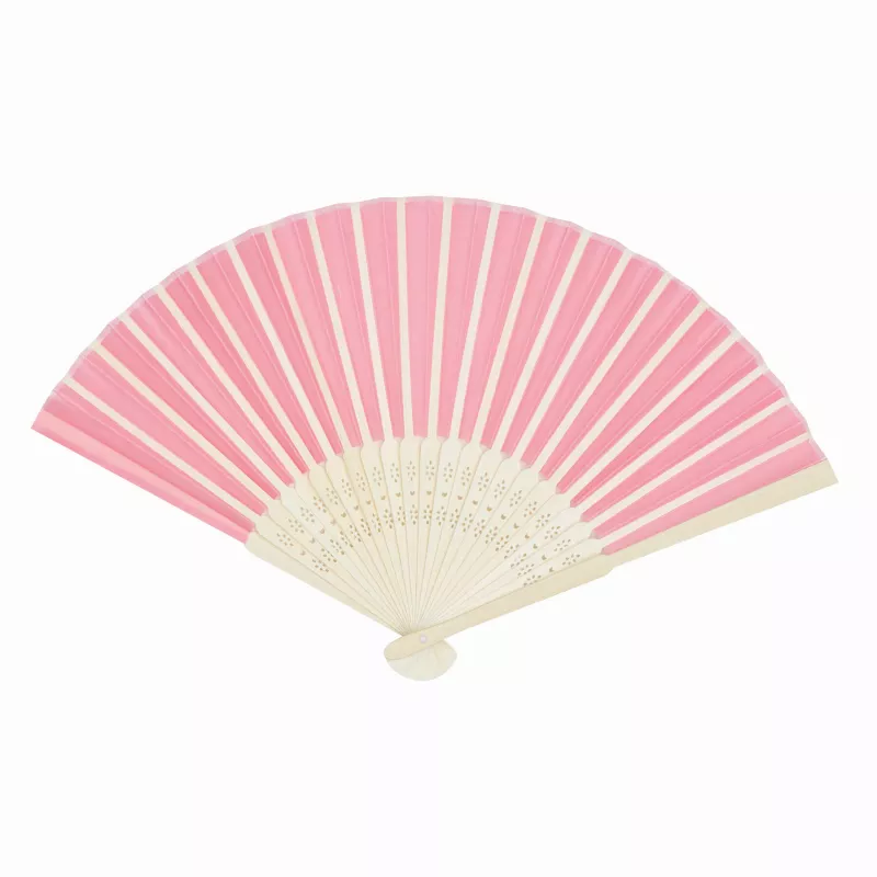 Składany wachlarz - różowy (56-0906038)