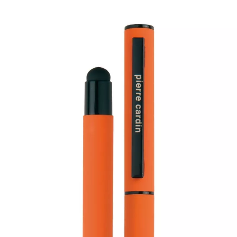 Pióro kulkowe touch pen soft touch CELEBRATION Pierre Cardin - pomarańczowy (B0300601IP310)