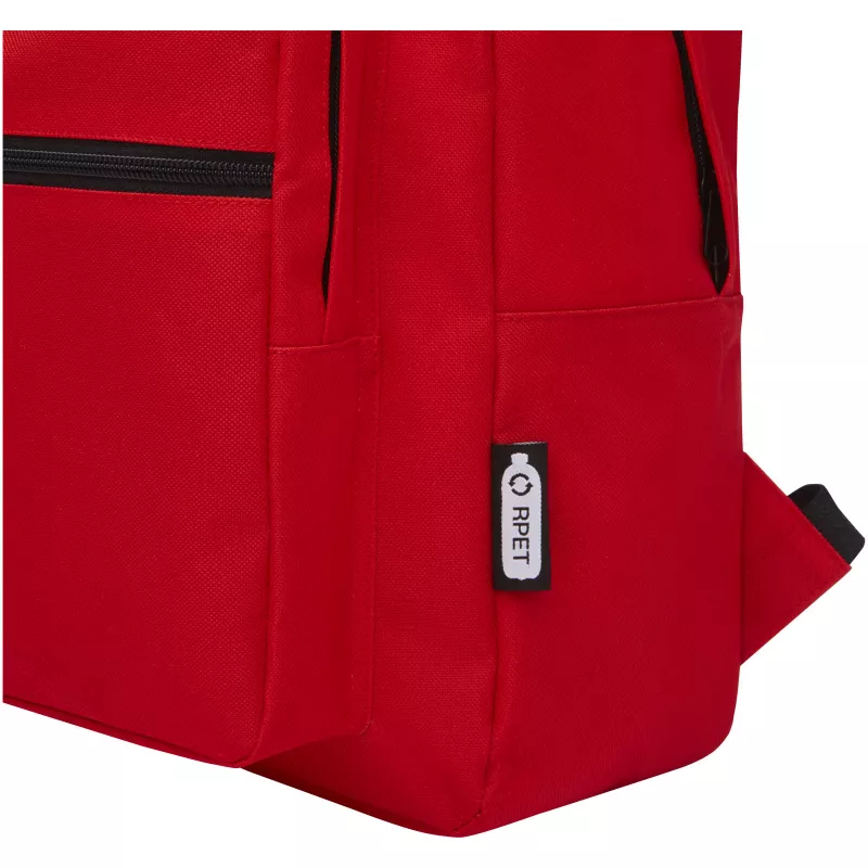 Retrend plecak z tworzywa RPET - Czerwony (12053221)