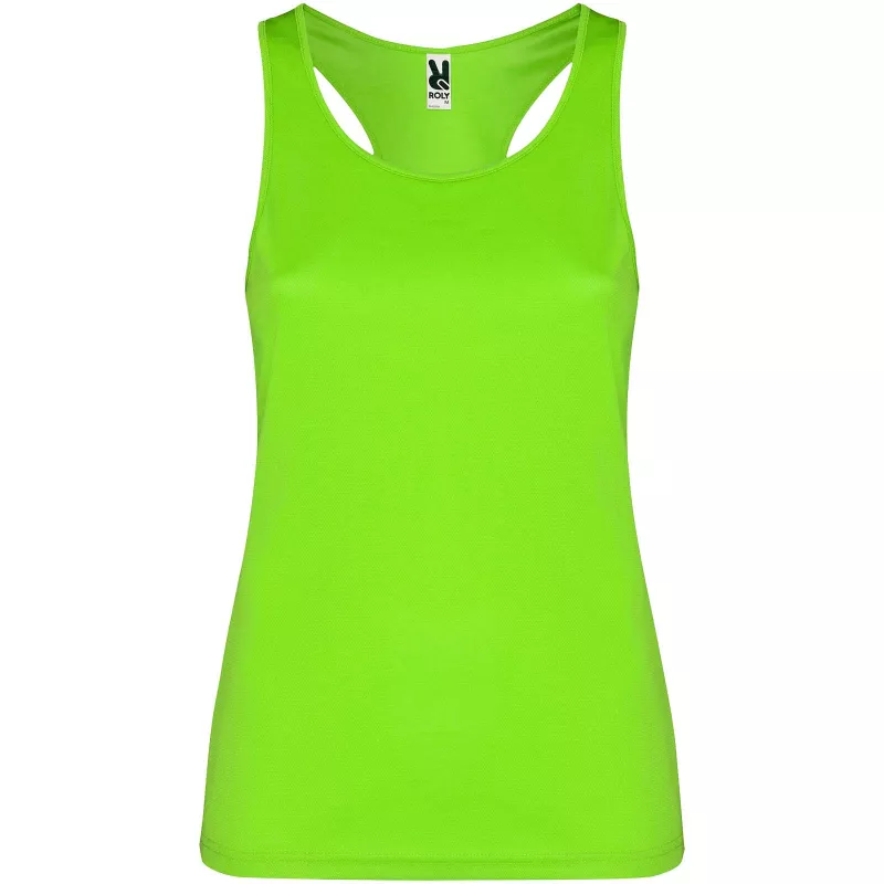 Shura damski podkoszulek sportowy - Limonka (R0349-LIME)