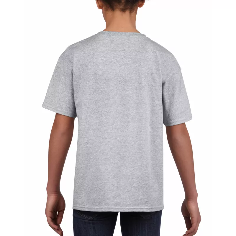 Koszulka bawełniana 150 g/m² Gildan SoftStyle™ - DZIECIĘCA - Sport Grey  (64000B-SPORT GREY)