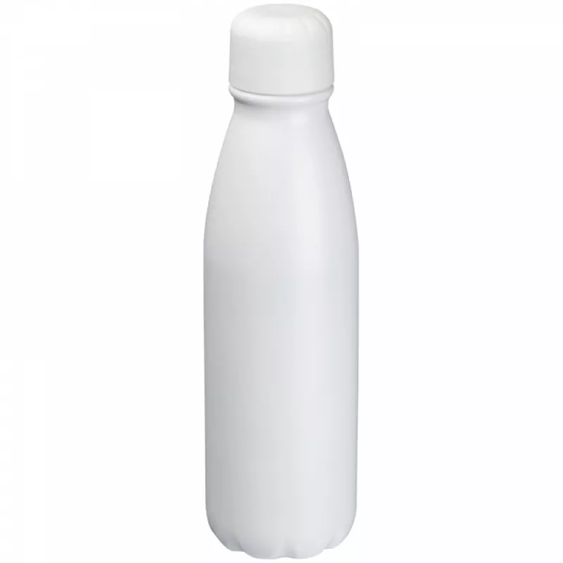 Butelka metalowa 600 ml - biały (6151206)