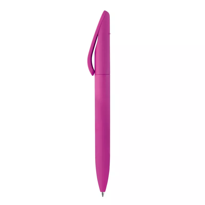 Długopis Slash z delikatnym wykończeniem Wyprodukowany w Niemczech - różowy (LT80110-N0076)