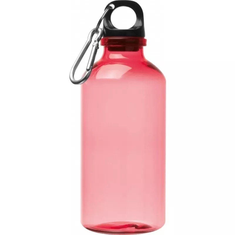 Bidon z recyklingu MECHELEN 400 ml - czerwony (243705)