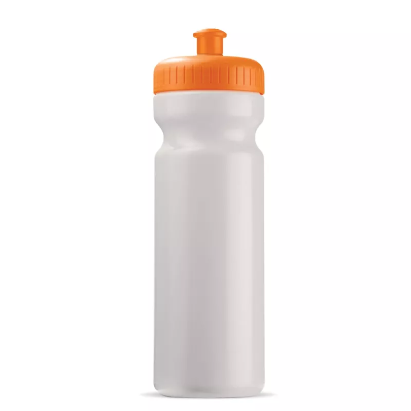 Bidon sportowy BIO 750ml - biało / pomarańczowy (LT98860-N0126)
