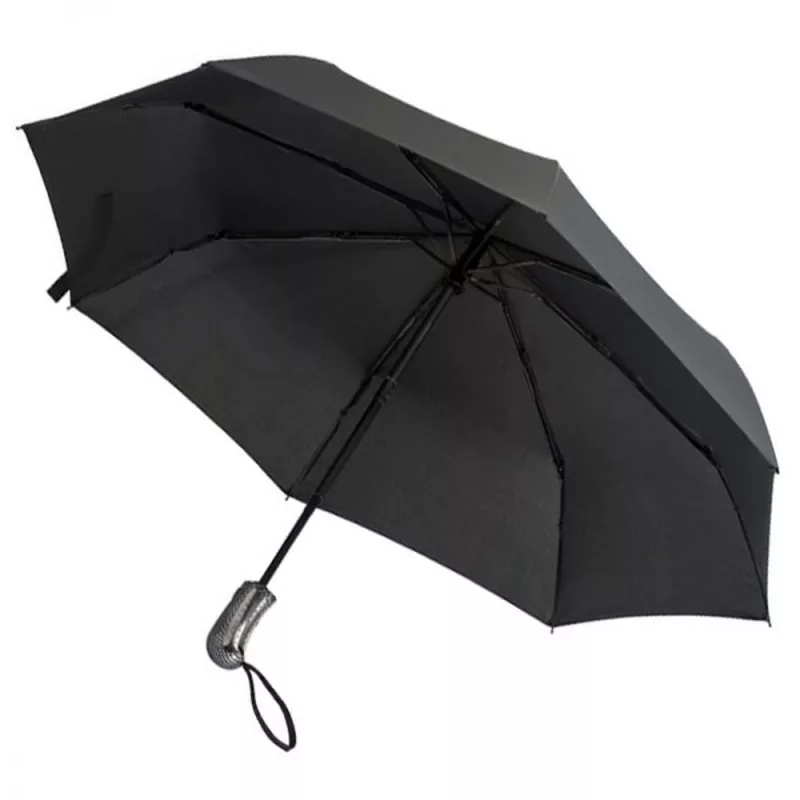 Parasol automatyczny Ø96 cm BIXBY - czarny (351903)