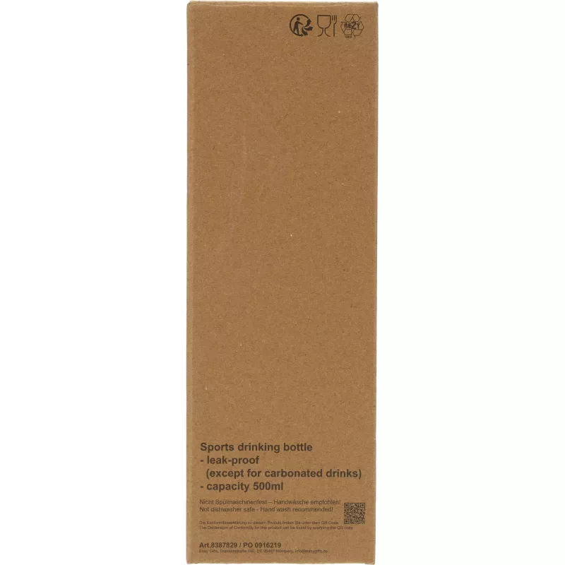 Butelka z tritanu BEAUMONT 570 ml - przeźroczysty (387866)