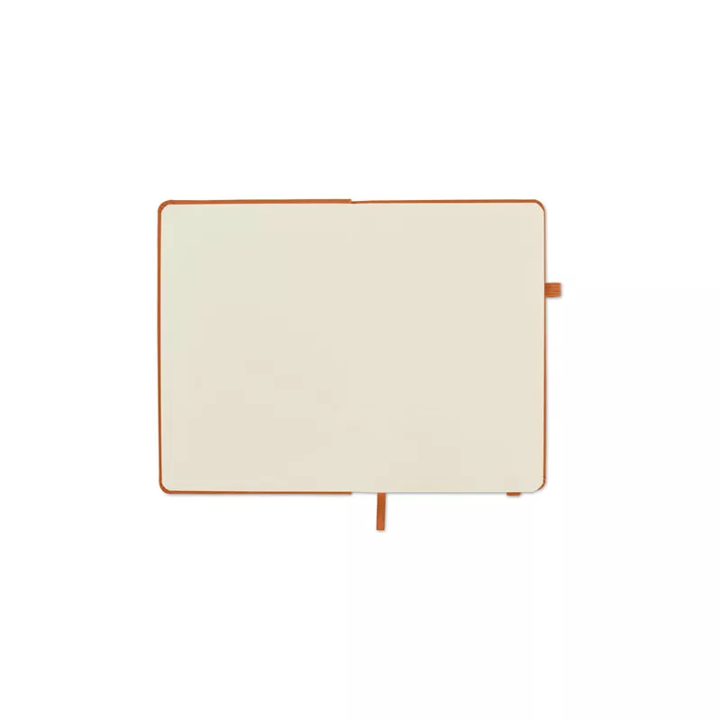 Notes A5 z recyklingu 96 kartek w linię ARPU - Pomaranczowy (MO6835-10)