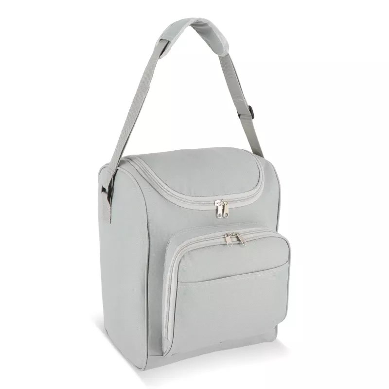 Torba chłodząca R-PET 600D 26 x 19 x 34cm 13L - szary (LT95394-N0061)