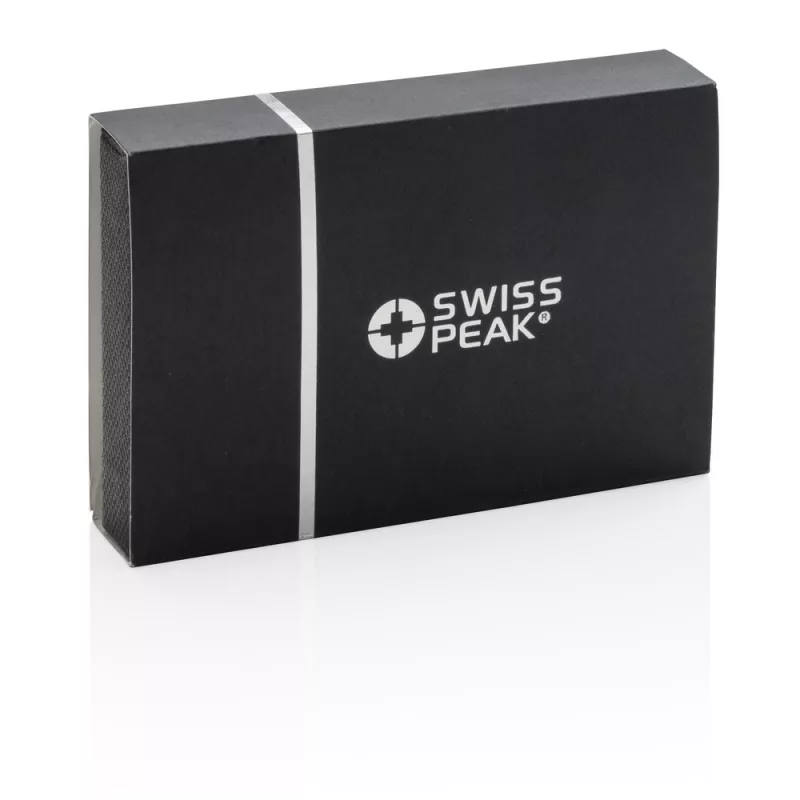 Etui na karty kredytowe Swiss Peak, ochrona RFID - czarny (P820.420)