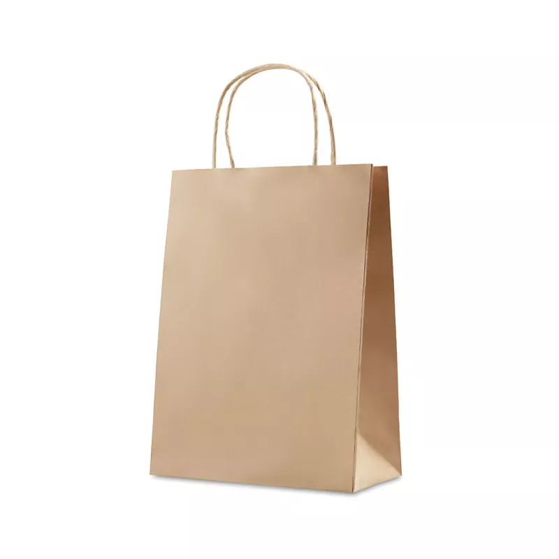 Torba papierowa z recyklingu 150 g/m² PAPER MEDIUM - Bezowy (MO8808-13)