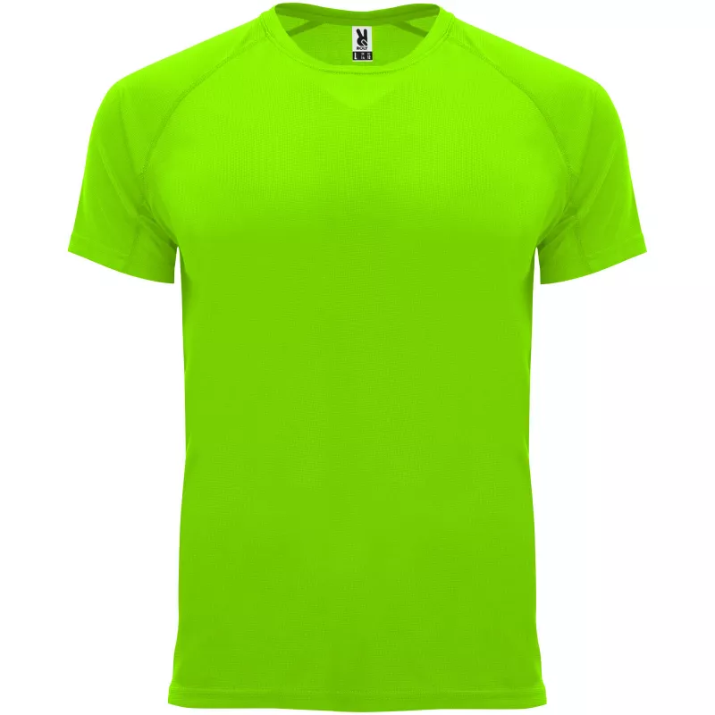 Bahrain sportowa koszulka dziecięca z krótkim rękawem - Fluor Green (K0407-FLGREEN)