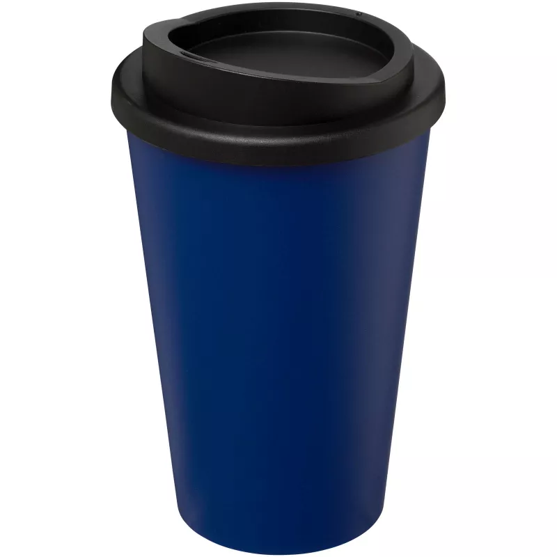 Kubek termiczny z serii Americano® o pojemności 350 ml - Czarny-Niebieski (21000114)