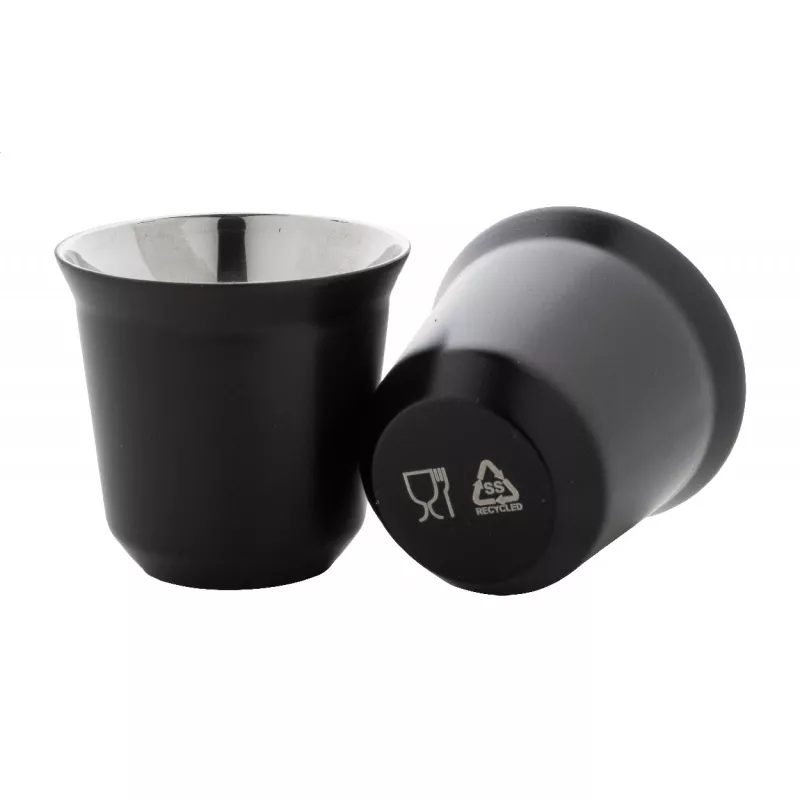 Copsul Zestaw filiżanek do espresso RSS - czarny (AP800050-10)