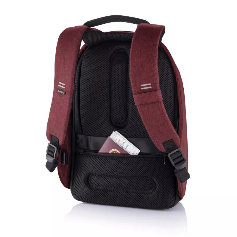 Bobby Hero Small plecak chroniący przed kieszonkowcami - wiśniowy (P705.704)