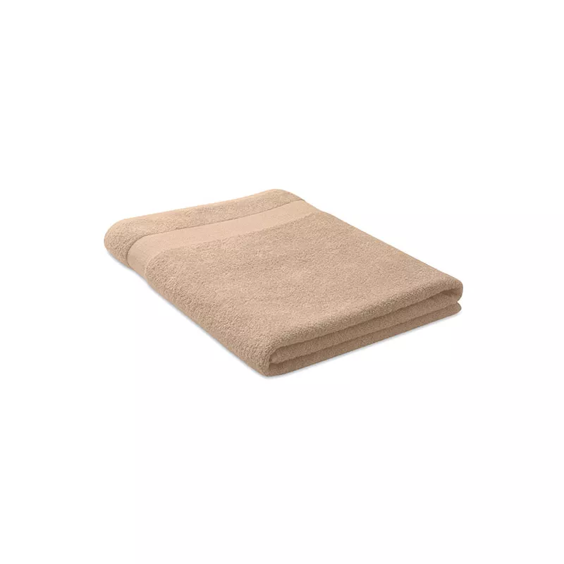 Ręcznik frotte organiczny 100x180 cm 360 g/m² MERRY - Kosc Sloniowa (MO9933-53)