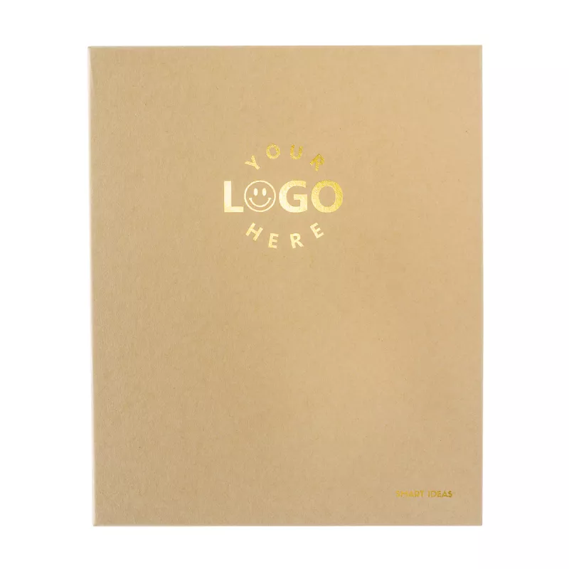 Zestaw notes z długopisem Aurora - złoty (R47123.79)