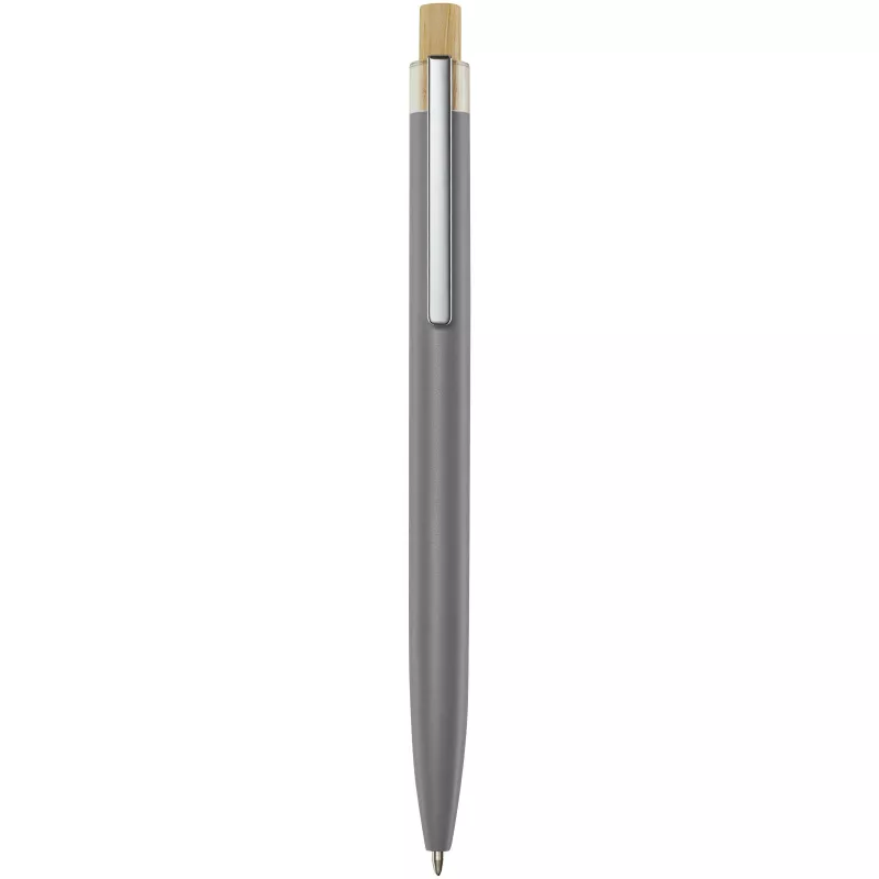 Nooshin długopis z aluminium z recyklingu - Szary (10787882)