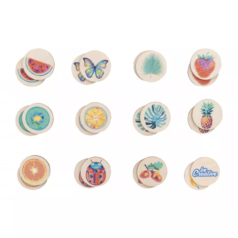 Tokemor Creative personalizowana gra memory - naturalny-a (AP716920)