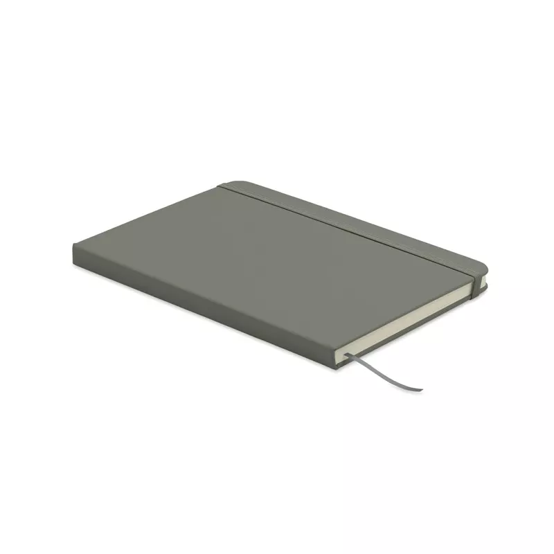 Notes A5 w okładce z PU 96 kartek w linię ARCOLOOP - Kamienny Szary (MO3124-15)