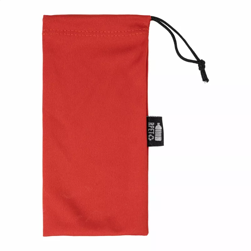 Pousun Etui na okulary przeciwsłoneczne RPET - czerwony (AP800644-05)