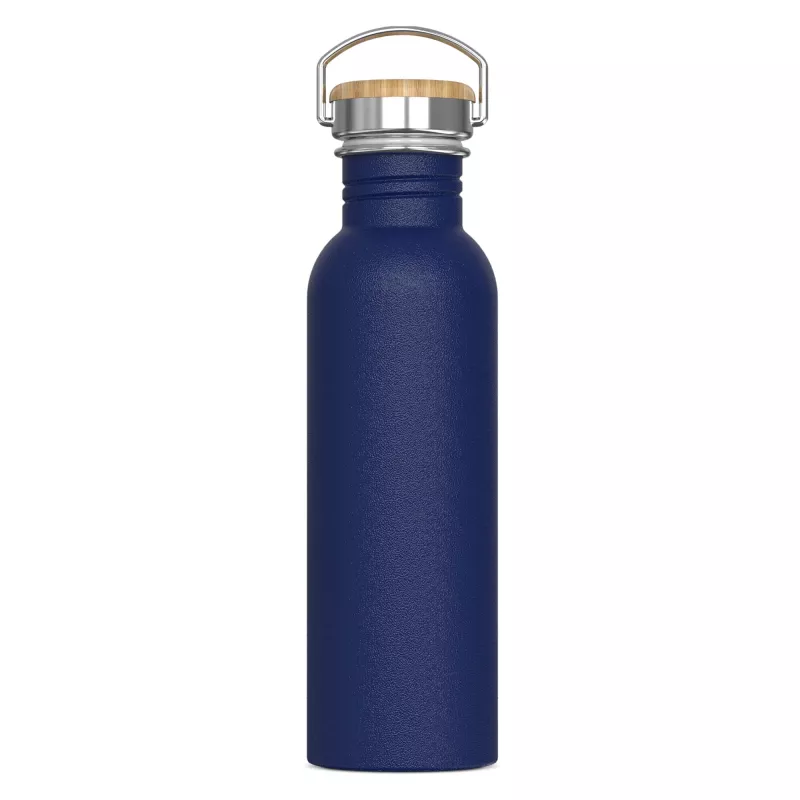 Butelka metalowa z pojedynczą ścianką Ashton 750ml - ciemnoniebieski (LT98885-N0010)