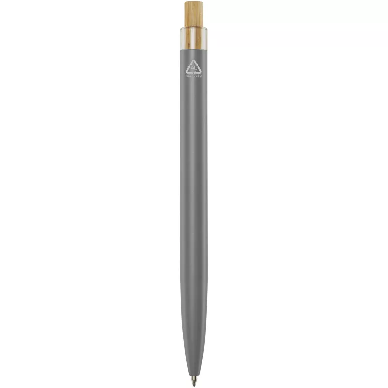 Nooshin długopis z aluminium z recyklingu - Szary (10787882)