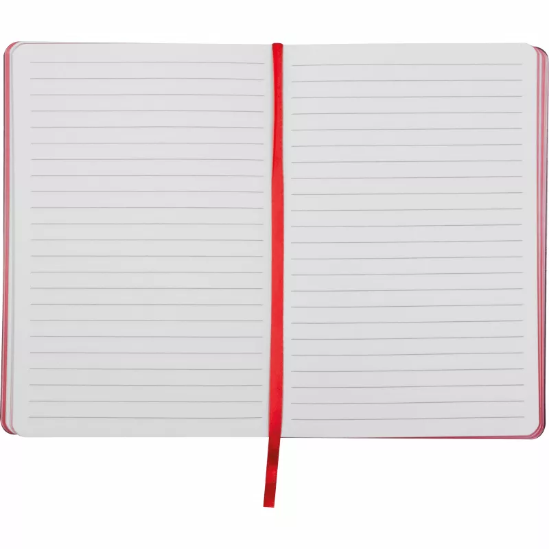 Notatnik A5 w linie EVAN - czerwony (2547705)