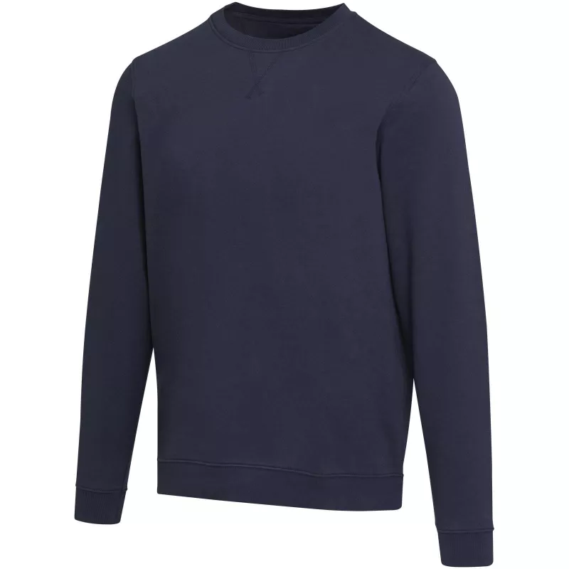 Jasper organiczna bluza unisex z recyklingu o gramaturze 280 g/m² z okrągłym dekoltem i certyfikatem OCS - Granatowy (39561-NAVY)