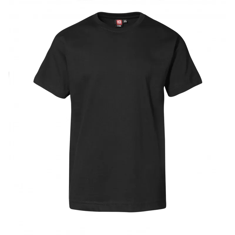 Koszulka bawełniana 175 g/m² ID T-TIME® 40510 - DZIECIĘCA - Black (40510-BLACK)