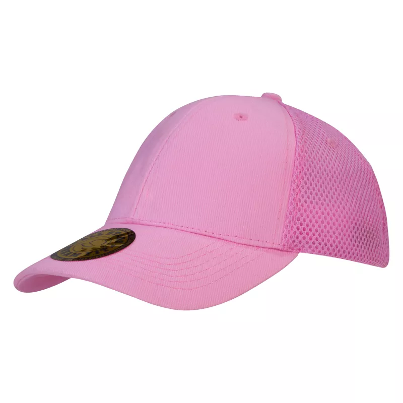 Czapka z daszkiem 270 g/m² bez zapięcia "Full Cap", dwa rozmiary #4095 - Różowy (HW-4095-PINK)