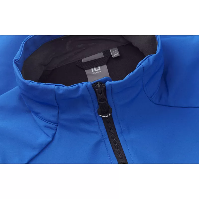 Kurtka męska ID softshell CORE 0854 290 g/m² - Azure (0854-AZURE)