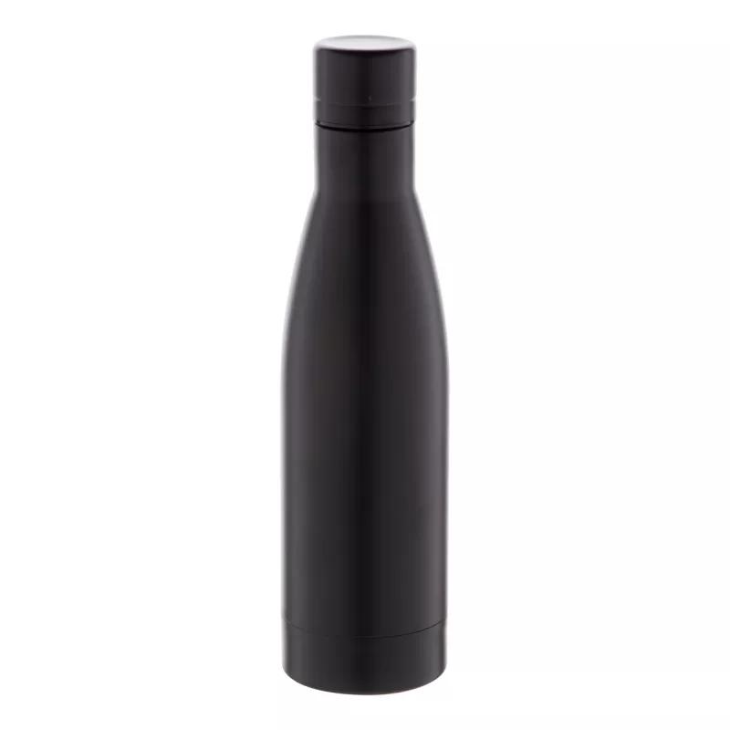 Butelka ze stali nierdzewnej i miedzi z izolującymi podwójnymi ściankami 500 ml Koppar - czarny (AP800483-10)