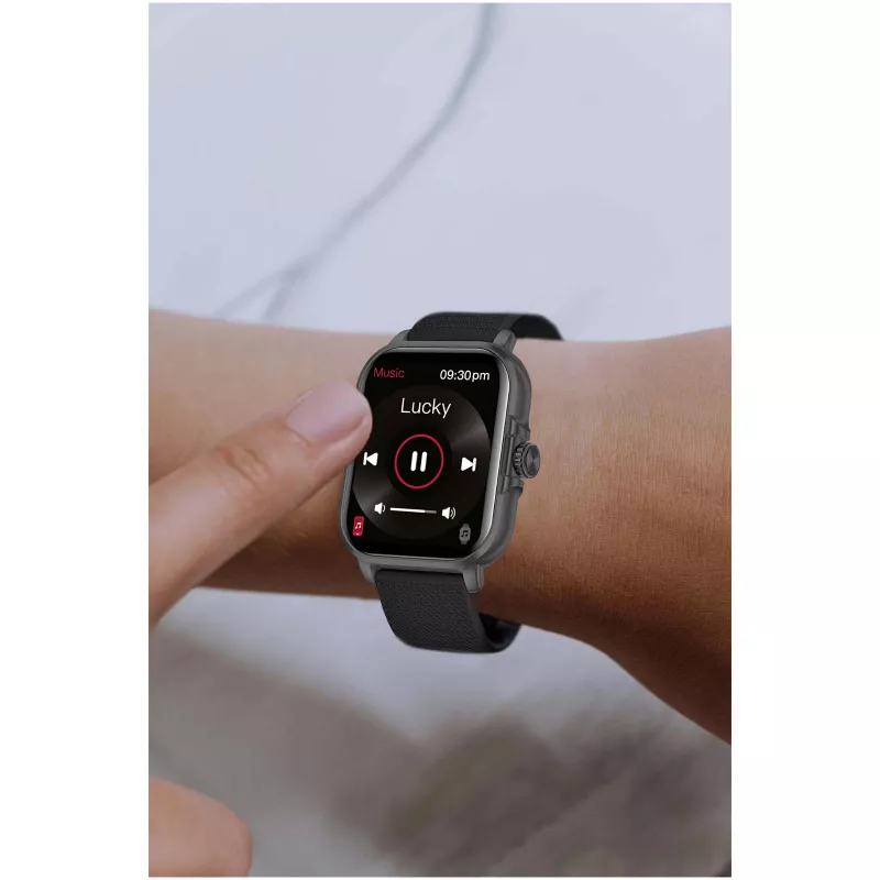 Kolorowy monitor aktywności Prixton AT803 z termometrem - Czarny (2PA02790)