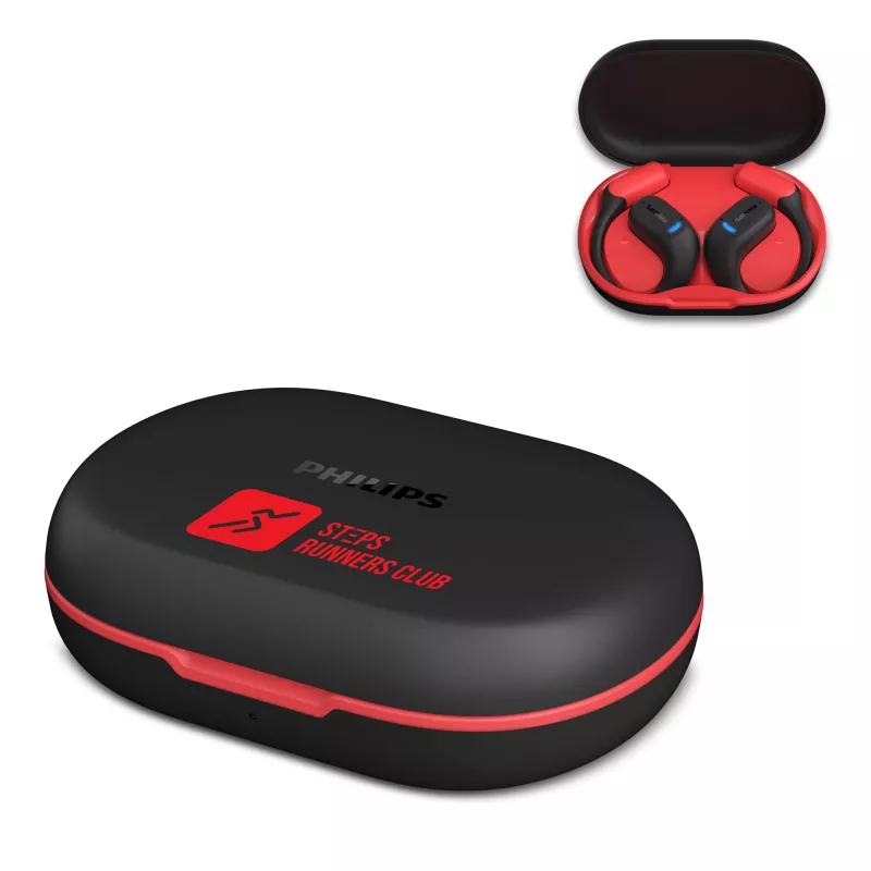 TAA6709| Sportowe słuchawki douszne Philips z wbudowanym podświetleniem - czarny (LT42257-N0002)