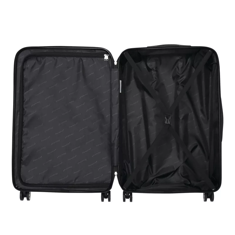 Zestaw walizek - różowy (56-2220008)