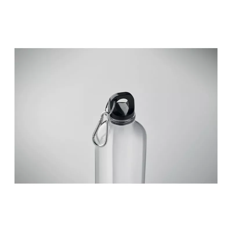 Butelka z RPET z karabińczykiem 500 ml MOSS RE500 - Przezroczysty (MO2803-22)