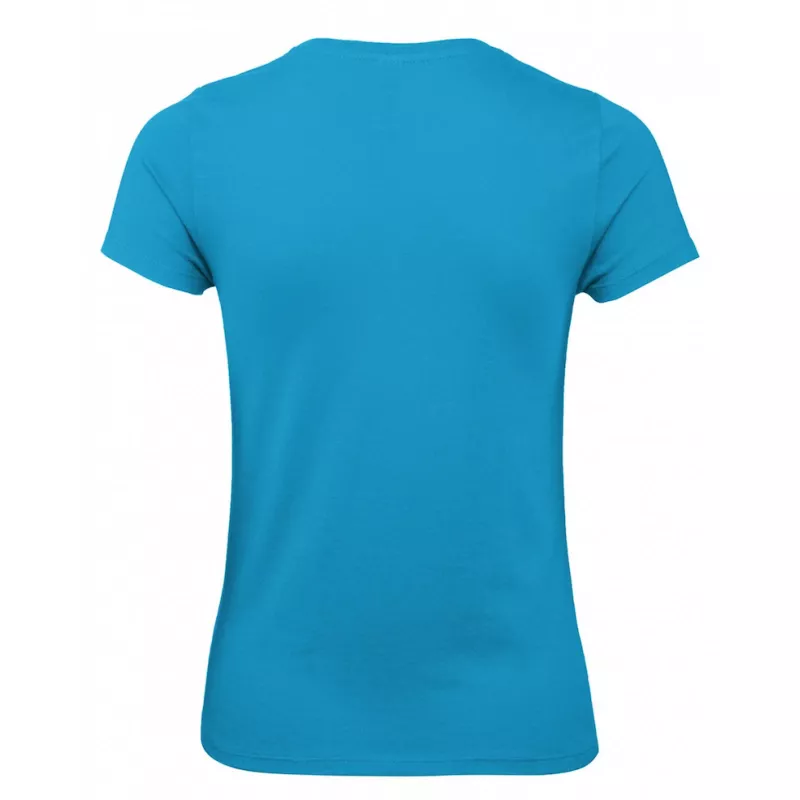 Damska koszulka reklamowa 145 g/m² B&C #E150 / WOMEN - Atoll (441) (TW02T/E150-ATOLL)