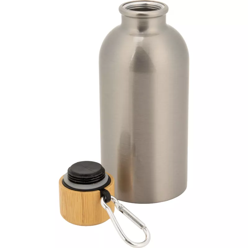 Butelka metalowa 400 ml MARILYN - szary (8497207)