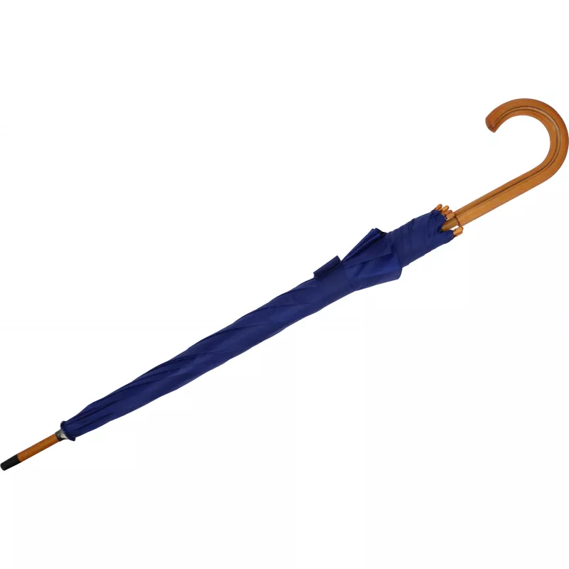 Parasol automatyczny drewniany Ø105 cm NANCY - niebieski (513104)